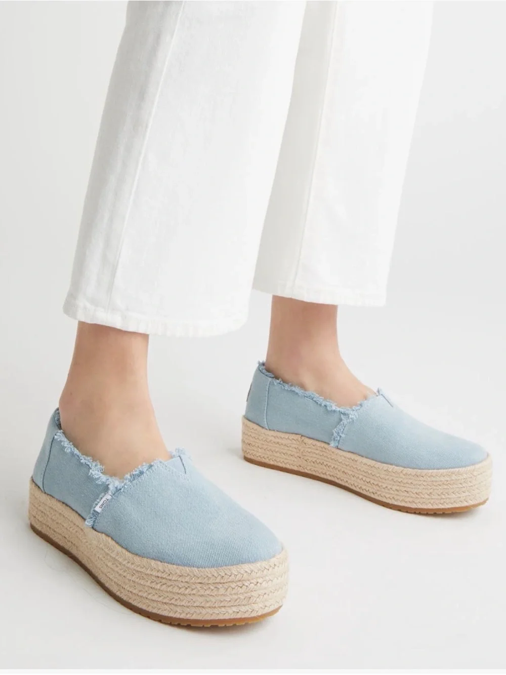 TOMS Valencia Platform Espadrille (Women)